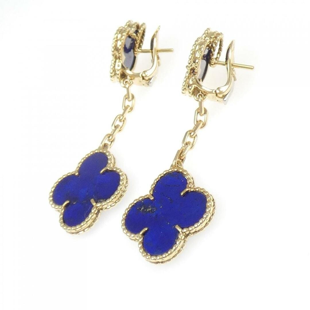 Van Cleef & Arpels Lapis Lazuli Magic Alhambra Earrings