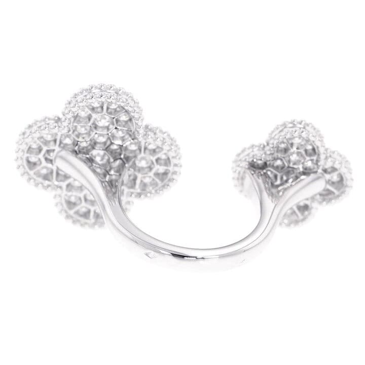 Van Cleef & Arpels Magic Alhambra Diamond Between the Fingers Ring