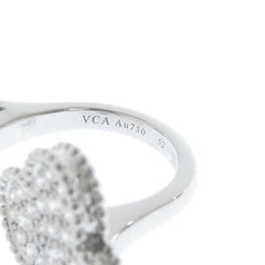 Van Cleef & Arpels Magic Alhambra Diamond Between the Fingers Ring