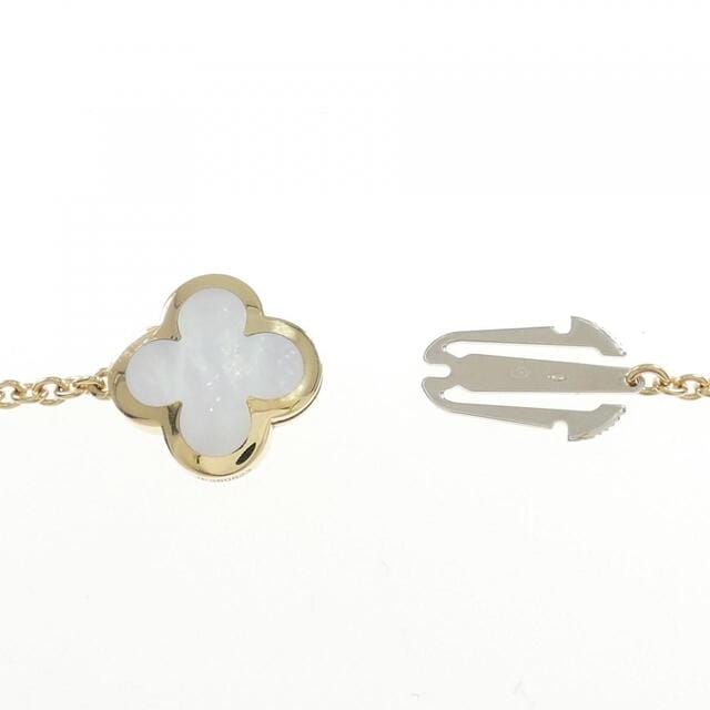 Van Cleef & Arpels Pure Alhambra Mother of Pearl 14-Motif Necklace