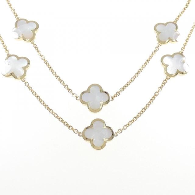 Van Cleef & Arpels Pure Alhambra Mother of Pearl 14-Motif Necklace