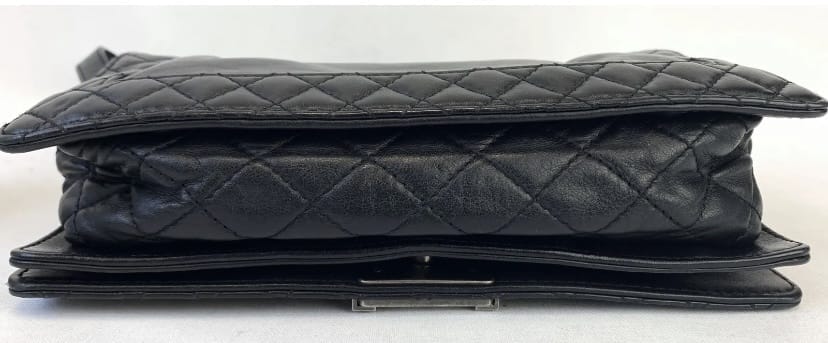 CHANEL Le Boy EnChained Back Lambskin Handbag