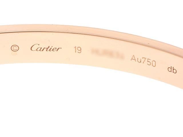 Cartier Love Bracelet 18KT Rose Gold Size 19