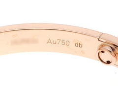 Cartier Love Bracelet 18KT Rose Gold Size 19