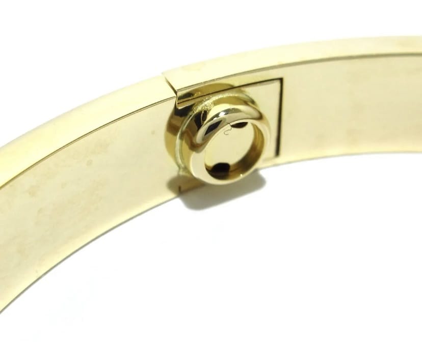 Cartier 18KT Yellow Gold Love Bracelet, Size 17, New Screw System w/ Certificate