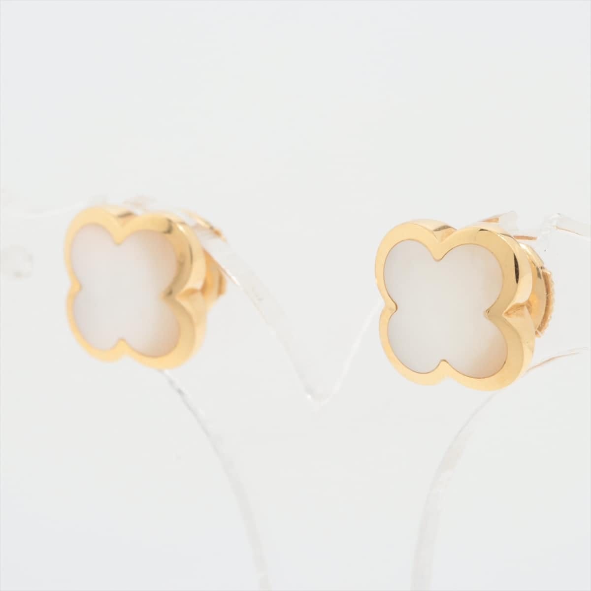 Van Cleef & Arpels Mother of Pearl Pure Alhambra Earrings