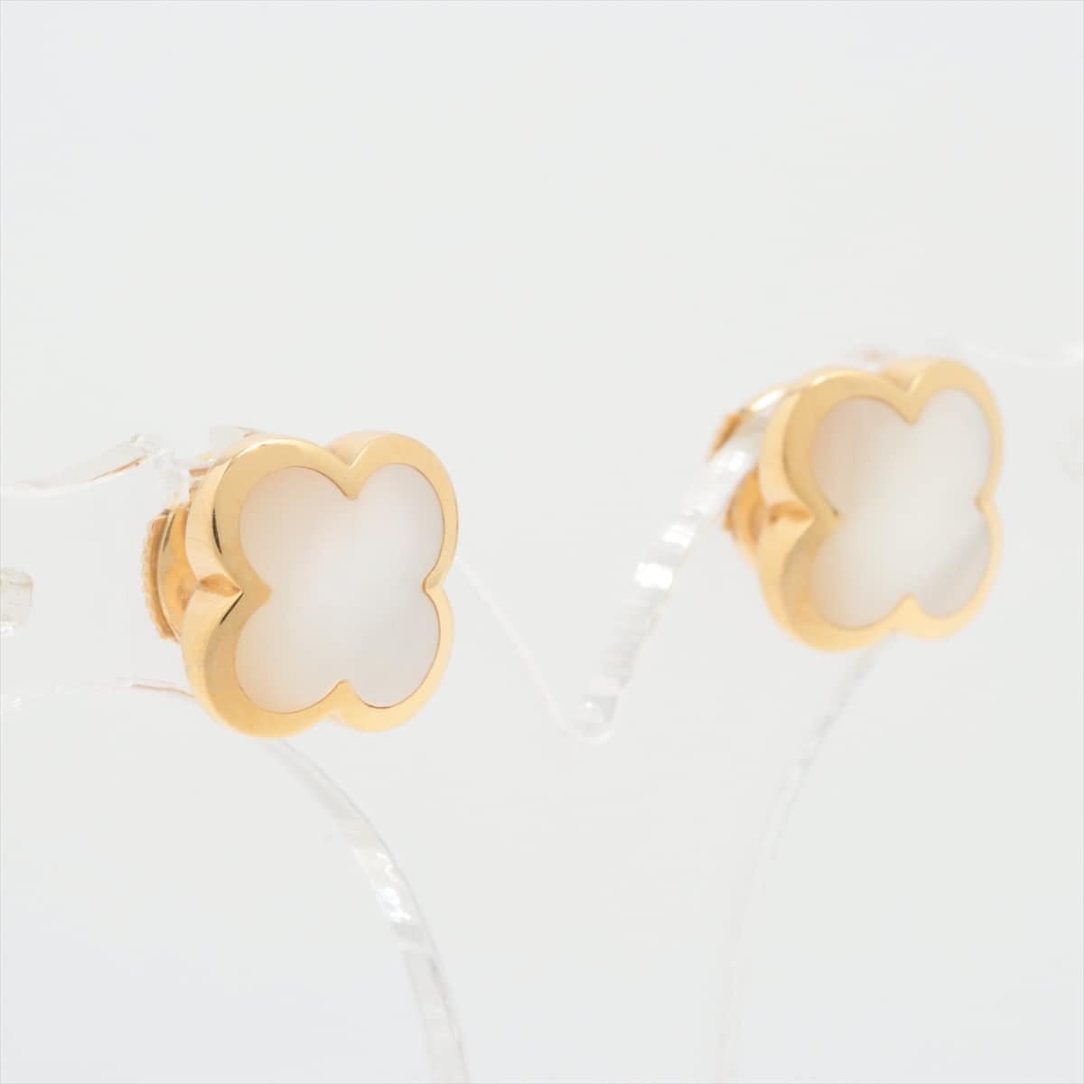 Van Cleef & Arpels Mother of Pearl Pure Alhambra Earrings