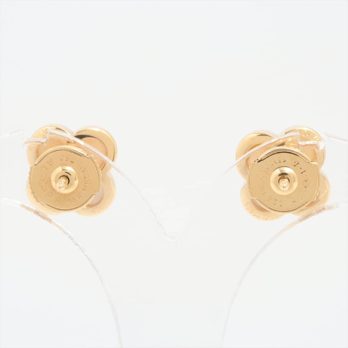 Van Cleef & Arpels Mother of Pearl Pure Alhambra Earrings