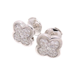 Van Cleef & Arpels Pure Diamond Alhambra Pierces Earrings