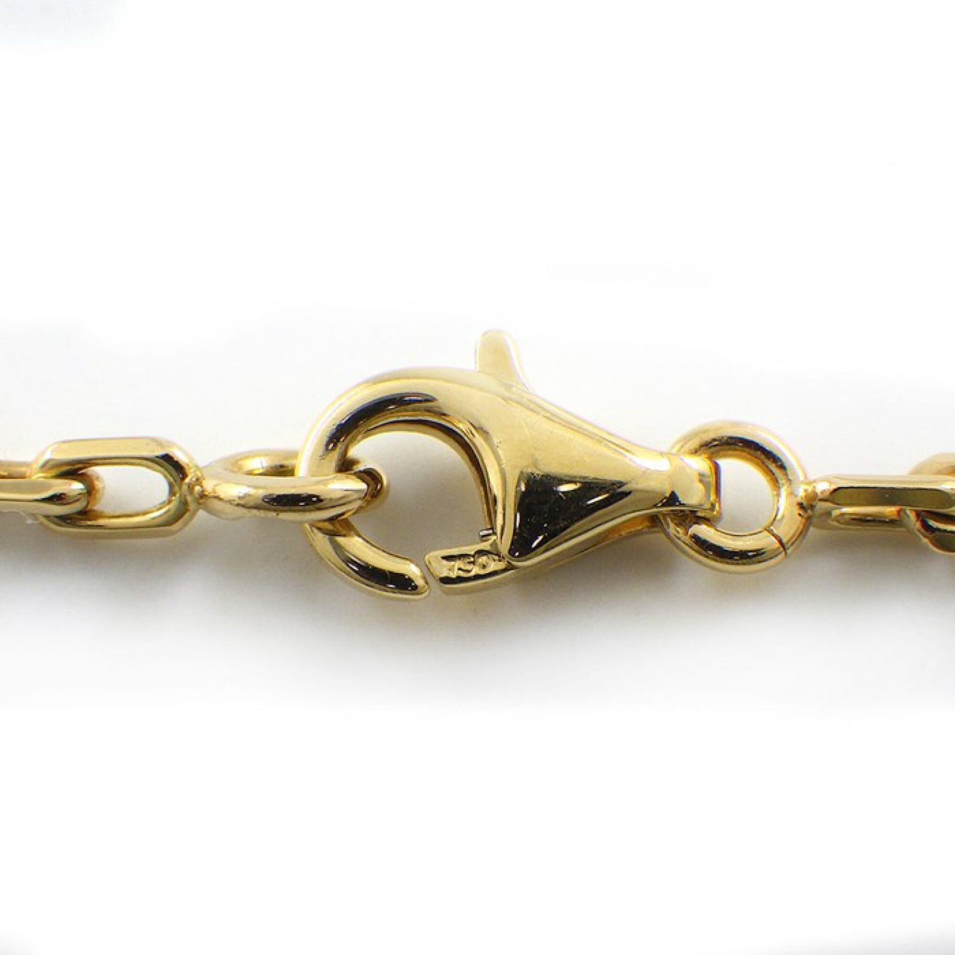 Rare Van Cleef & Arpels Paris Vendome Vintage Alhambra Diamond Blue Porcelain Necklace