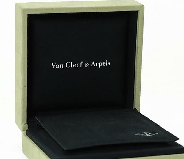 Van Cleef & Arpels Diamond Malachite Vintage Alhambra 3- Tiered Earrings
