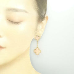 Van Cleef & Arpels Coral Magic Alhambra Earrings