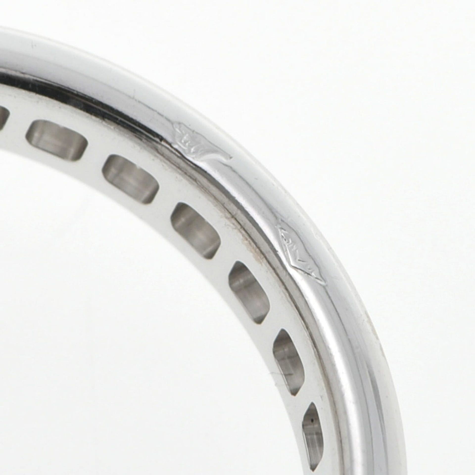 Cartier Full Diamond-Paved Trinity Ring, 18KT White Gold