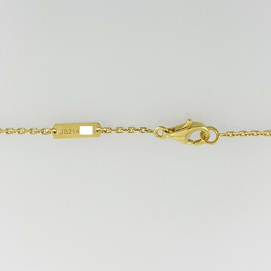 Van Cleef & Arpels Vintage Alhambra Mother of Pearl 18KT Gold Necklace