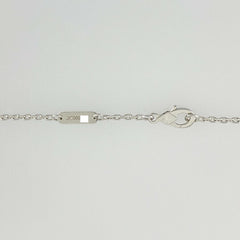 Van Cleef & Arpels Diamond Two Butterfly 18KT White Gold Papillon Necklace