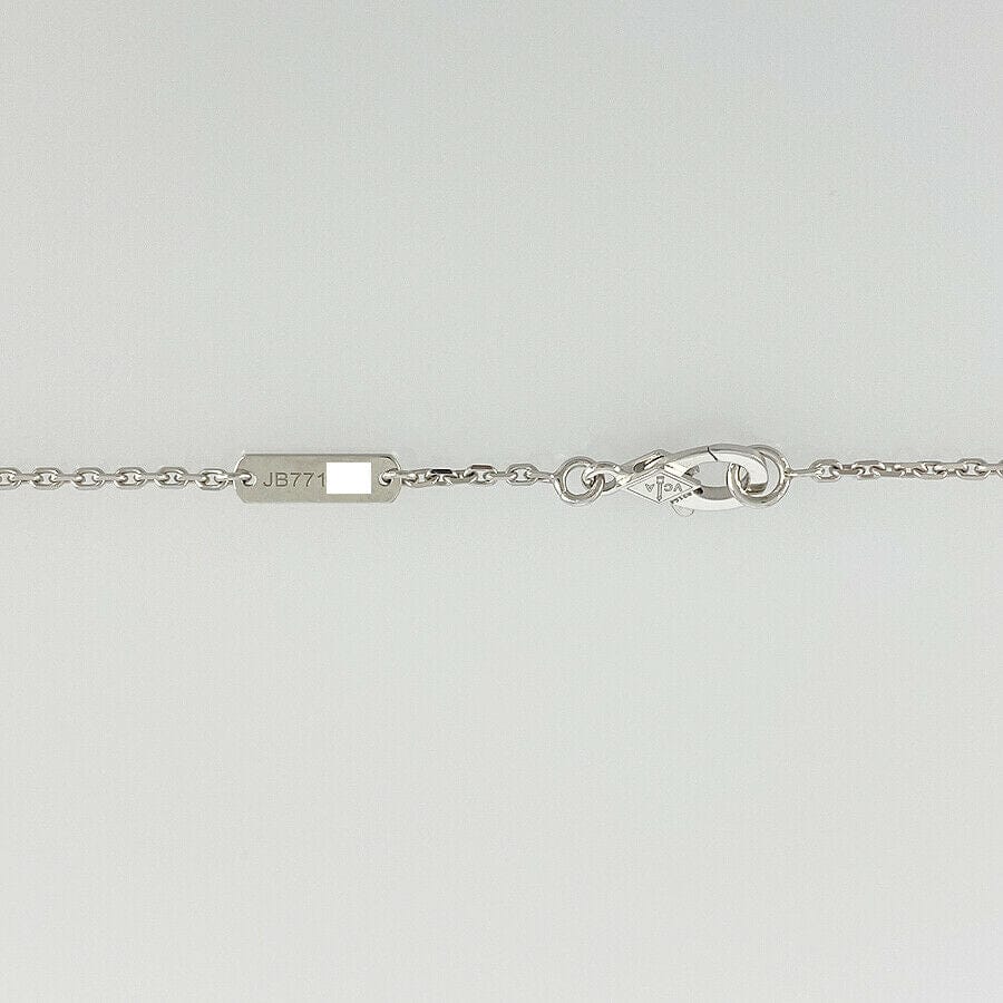 Van Cleef & Arpels Vintage alhambra K18WG (750) Chalcedony  Necklace